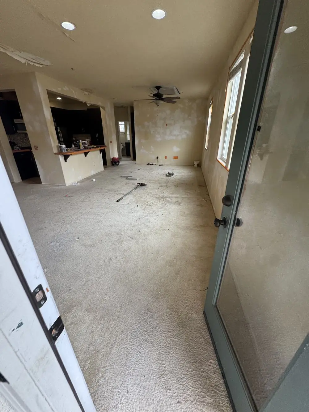 After room cleanout